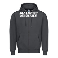 Smoke shake and bake Zipper Hoodie - linhVisuals