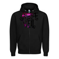 Black pierce the veil twhite Zipper Hoodie - linhVisuals