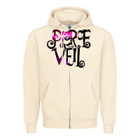 Sandshell pierce the veil twhite Zipper Hoodie - linhVisuals
