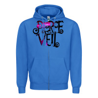 True Royal pierce the veil twhite Zipper Hoodie - linhVisuals