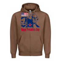 Chestnut presidents day Zipper Hoodie - linhVisuals