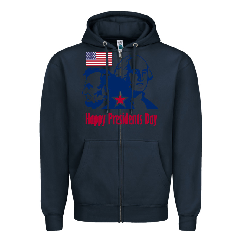 Presidents Day Zipper Hoodie by linhVisuals | Teevron