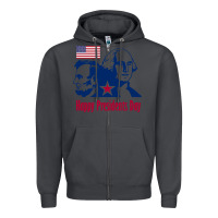 Smoke presidents day Zipper Hoodie - linhVisuals
