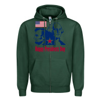 Sports Green presidents day Zipper Hoodie - linhVisuals