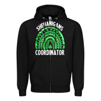Black shenanigans t  shirt shenanigans coordinator t  shirt Zipper Hoodie - linhVisuals