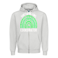 Dove Grey shenanigans t  shirt shenanigans coordinator t  shirt Zipper Hoodie - linhVisuals
