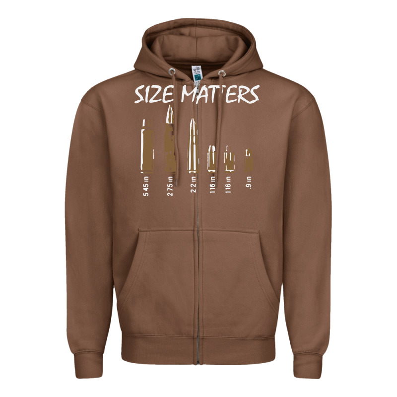 Size Matters Zipper Hoodie by linhVisuals | Teevron