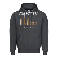Smoke size matters Zipper Hoodie - linhVisuals
