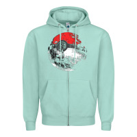 Seafoam poked to death  [tb] Zipper Hoodie - linhVisuals