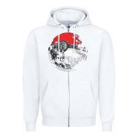 White poked to death  [tb] Zipper Hoodie - linhVisuals