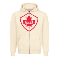 Sandshell rugby canada Zipper Hoodie - linhVisuals
