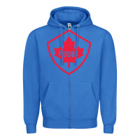 True Royal rugby canada Zipper Hoodie - linhVisuals
