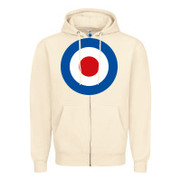 Sandshell suitable-the-who-target-worn Zipper Hoodie - linhVisuals