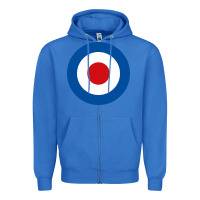 True Royal suitable-the-who-target-worn Zipper Hoodie - linhVisuals