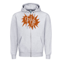 Heather Grey soul glo   coming to america movie Zipper Hoodie - linhVisuals