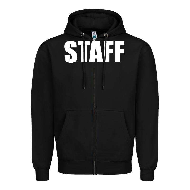 Staff Zipper Hoodie by linhVisuals | Teevron