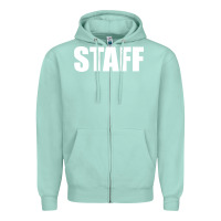 Seafoam staff Zipper Hoodie - linhVisuals