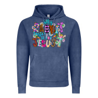 Vintage Denim Silly Rabbit Easter Is For Jesus Vintage Hoodie - CowhideDigitalArt