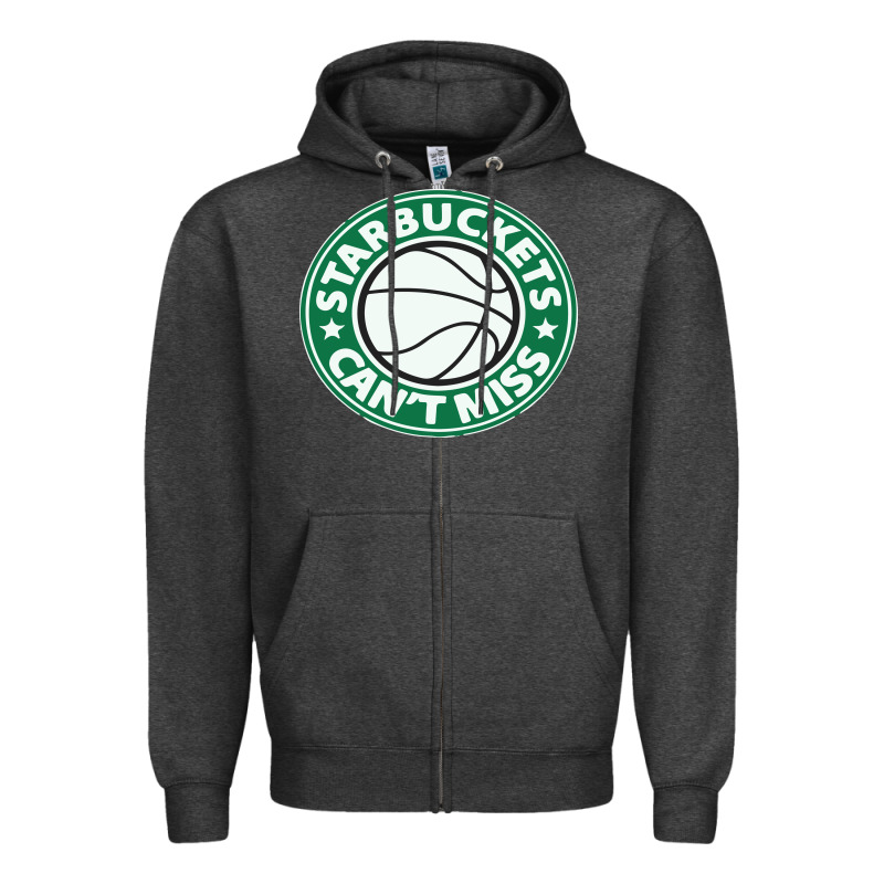 Starbuckets Can't Zipper Hoodie by linhVisuals | Teevron