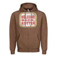 Chestnut welcome back, kotter Zipper Hoodie - linhVisuals
