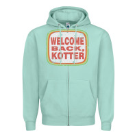 Seafoam welcome back, kotter Zipper Hoodie - linhVisuals