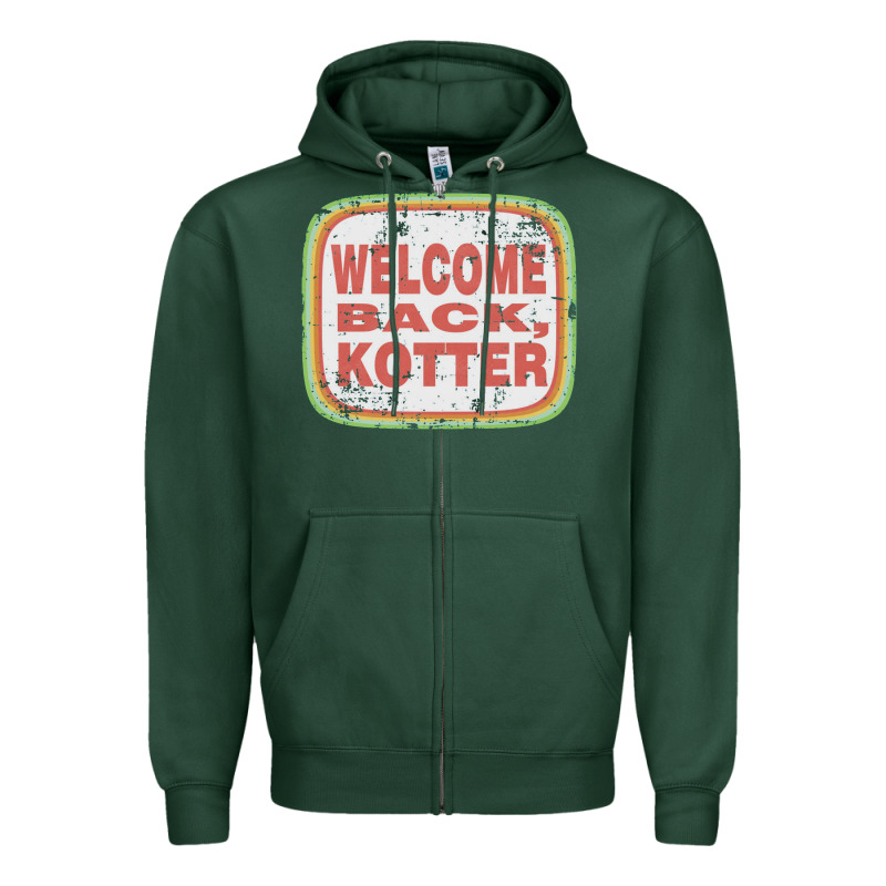 Welcome Back, Kotter Zipper Hoodie by linhVisuals | Teevron