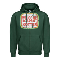Sports Green welcome back, kotter Zipper Hoodie - linhVisuals