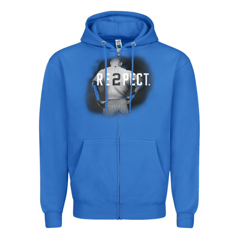 Respect Derek Jeter Re2pect [tb] Zipper Hoodie by linhVisuals | Teevron