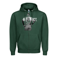 Sports Green respect derek jeter re2pect [tw] Zipper Hoodie - linhVisuals
