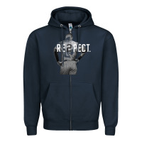Navy respect derek jeter re2pect [tw] Zipper Hoodie - linhVisuals