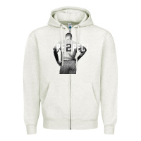 Oatmeal Heather respect derek jeter re2pect [tw] Zipper Hoodie - linhVisuals