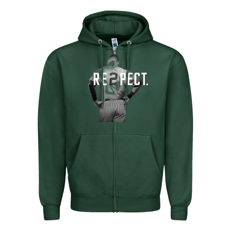 Respect Derek Jeter Re2pect [tw] Zipper Hoodie by linhVisuals | Teevron