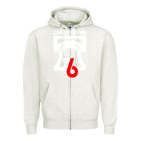Oatmeal Heather philadelphia vintage liberty bell Zipper Hoodie - linhVisuals