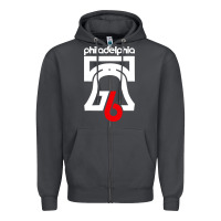 Smoke philadelphia vintage liberty bell Zipper Hoodie - linhVisuals