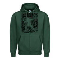 Sports Green fencing sport Zipper Hoodie - linhVisuals