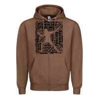 Chestnut fencing sport Zipper Hoodie - linhVisuals