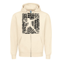 Sandshell fencing sport Zipper Hoodie - linhVisuals