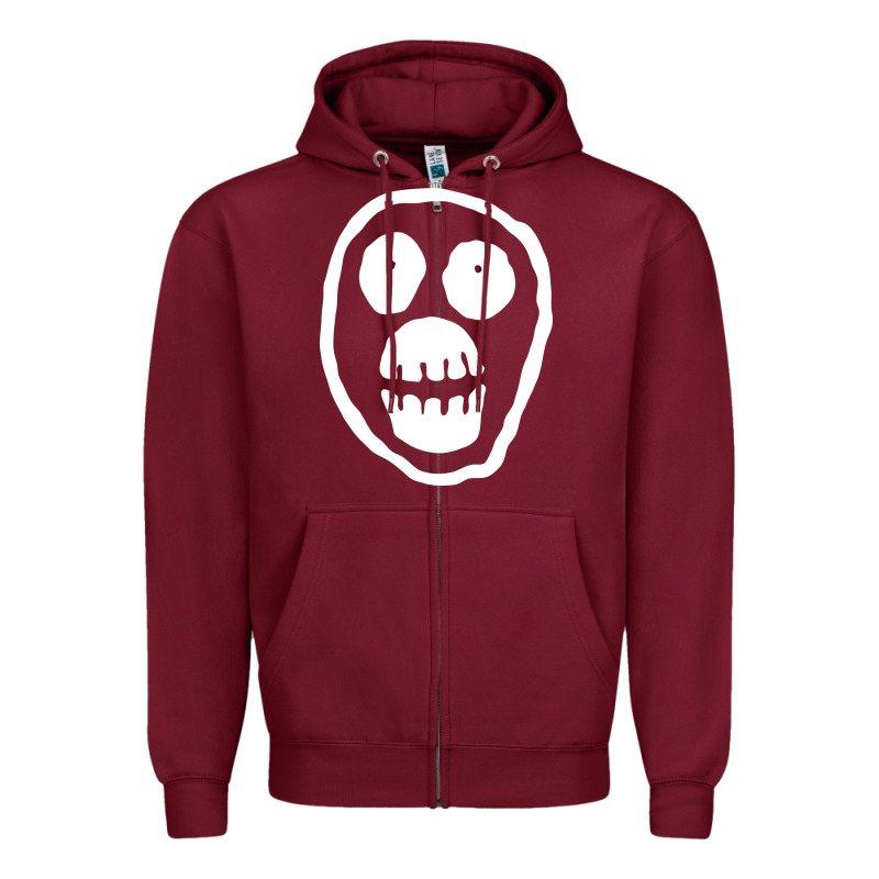 The Mighty Boosh Monkey Skull Zipper Hoodie by linhVisuals | Teevron