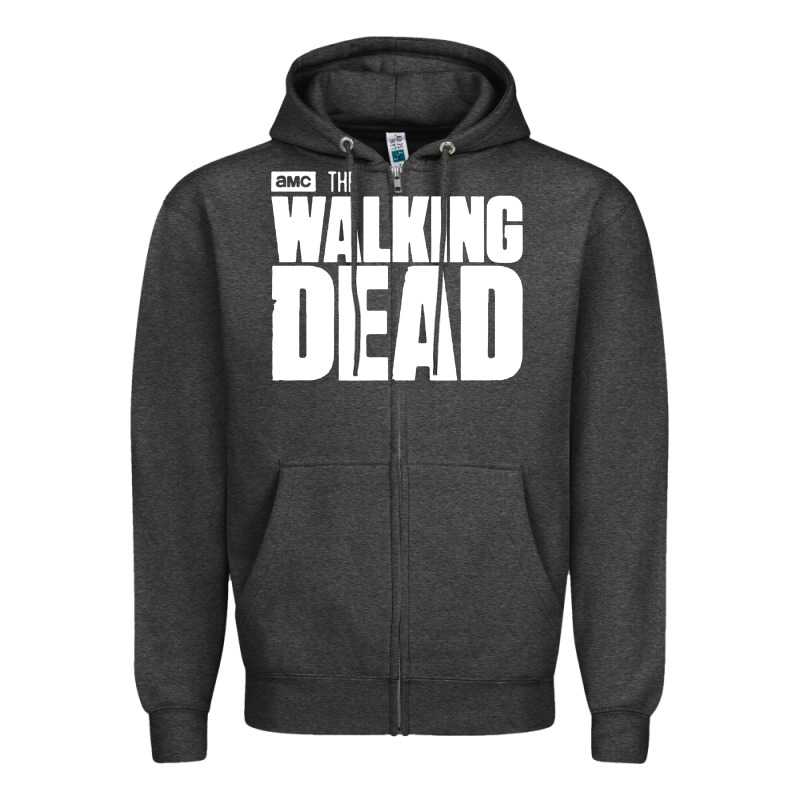 The Walking Dead Blood Zipper Hoodie by linhVisuals | Teevron