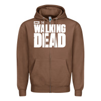 Chestnut the walking dead blood Zipper Hoodie - linhVisuals