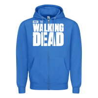 True Royal the walking dead blood Zipper Hoodie - linhVisuals