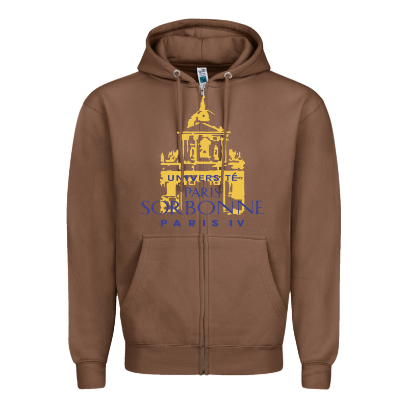 Universite Paris La Sorbonne Zipper Hoodie by linhVisuals | Teevron