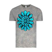 Cloud Rock turquoise gemstone jewelny Vintage Tee - RanaPortraitStore