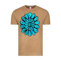 Vintage Camel turquoise gemstone jewelny Vintage Tee - RanaPortraitStore