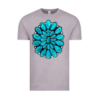 Vintage Zinc turquoise gemstone jewelny Vintage Tee - RanaPortraitStore