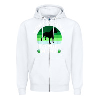 White funny st patrick's day one lucky pitbull mama pitbulldog t shirt Zipper Hoodie - linhVisuals