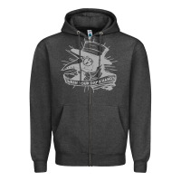 Charcoal Heather wash your damn hands Zipper Hoodie - linhVisuals