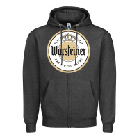 Charcoal Heather warsteiner Zipper Hoodie - linhVisuals