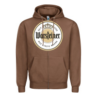 Chestnut warsteiner Zipper Hoodie - linhVisuals