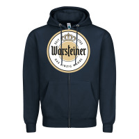 Navy warsteiner Zipper Hoodie - linhVisuals